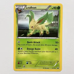 Leafeon 6/108 Rare Dark Explorers 2012 Pokemon LP - Image 1