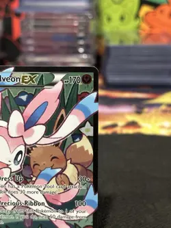 Sylveon EX - RC32/RC32 - Pokemon Generations Radiant Collection Full Art Card NM - Image 3