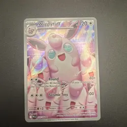 Pokemon TCG Wigglytuff 105/094 Me02 Phantasmal Flames Illus Rare Full Art Holo - Image 1