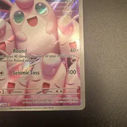 Pokemon TCG Wigglytuff 105/094 Me02 Phantasmal Flames Illus Rare Full Art Holo - Image 4