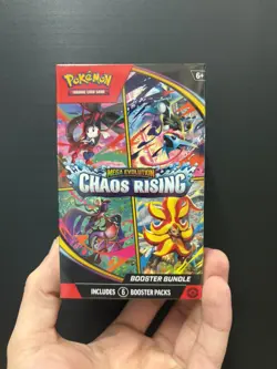 Pokemon TCG Mega Evolution Chaos Rising Booster Bundle Sealed - Image 1