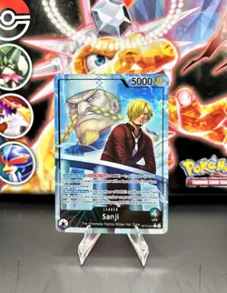 Sanji Alt Art ENGLISH Leader OP12-041 Legacy Of The Master One Piece Card NM - Image 1