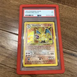 1999 Pokemon Game Charizard-Holo PSA 1 PR - Image 1
