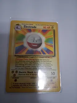 Electrode TCG Electrode Base Set 21/102 Regular Pokemon Na - Image 1