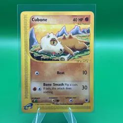 Cubone 103/165 Expedition Base Set Pokemon Lightly Played - Image 1
