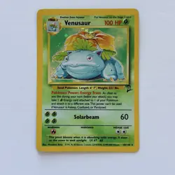 Pokemon TCG Venusaur Holo Rare Base Set 2 #18/130 WOTC Vintage ~MP - Image 2