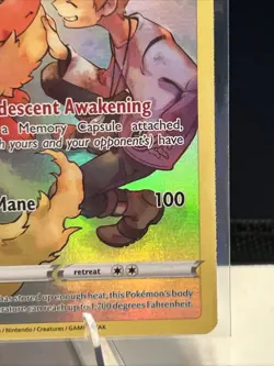 Flareon TG01/TG30 Holo Brilliant Stars Trainer Gallery Pokemon NM/M - Image 3