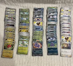 Pokemon Scarlet & Violet 151 - Reverse Holo ONLY Bulk Lot Of 100 - Image 1