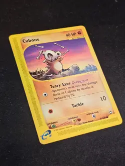 Pokemon TCG Cubone 72 Aquapolis Mint Near Mint (non-holo) - Image 2