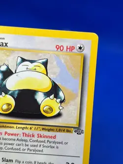 1999 Pokemon Jungle Unlimited Snorlax 27/64 Regular Rare NM - Image 4