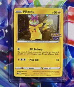 Pikachu [Holo] - (SWSH234) Promo [2022] Pokemon Go Stamped - Pokemon Card - Image 1