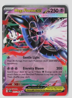 Mega Floette ex 035/086 Double Rare Chaos Rising Pokemon NM - Image 1