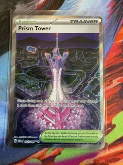 Pokemon PRISM TOWER 111/086 - Chaos Rising - RARE FULL ART - MINT - Image 1