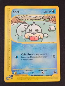 Pokemon TCG Seel 94 Skyridge Mint Near Mint (non-holo) - Image 1