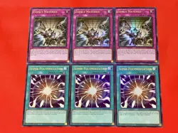 3x Super Polymerization + 3x Evenly Matched | Ultra Rare | NM | 1st Ed | YuGiOh! - Image 1