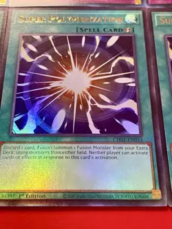 3x Super Polymerization + 3x Evenly Matched | Ultra Rare | NM | 1st Ed | YuGiOh! - Image 4