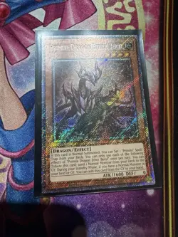 YuGiOh Primite Dragon Ether Beryl RA05-EN033 Platinum Secret Rare - Image 1