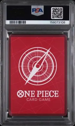 2025 One Piece - ST21-EX Gear 5 Monkey D. Luffy Red Leader #001 PSA 10 GEM MINT - Image 3