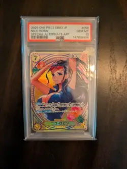 One Piece Nico Robin EB03-055 SP PSA 10 - Image 2