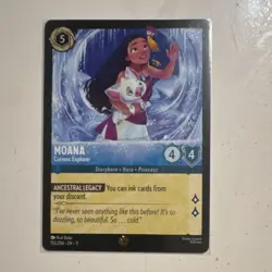 Disney Lorcana Moana - Curious Explorer legendary - Image 1