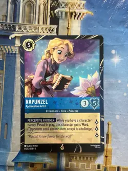 Disney Lorcana TCG Rapunzel EPCOT Festival Of The Arts Promo Card NEW - Image 1