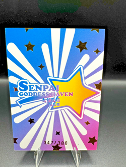 Senpai Goddess Haven Series 5 - SLR Serial Number Card #347/388 Gasai Yuno - Image 3