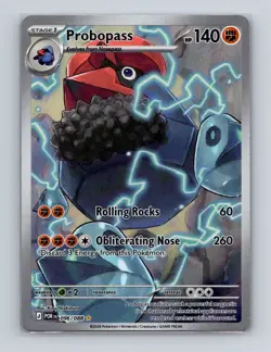 Probopass 096 2026 Pokemon Perfect Order Reverse Holo Card NM+ (d) - Image 1