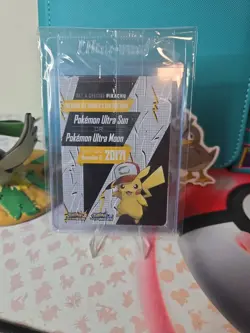 Pokemon - Ash's Pikachu - TCG SM108 2017 Promo Card - NEW/SEALED - NM - Kanto - Image 3