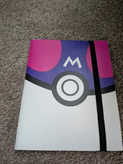 Pokemon TCG POKEBALL Binder Album - Ultra Pro 9 Pocket 360 Cards - GENTLY USED - Image 2