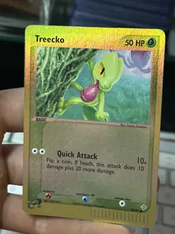 #2 Treecko 80/97 EX Dragon 2003 Reverse Holo Vintage E-Reader Pokemon Card - Image 4