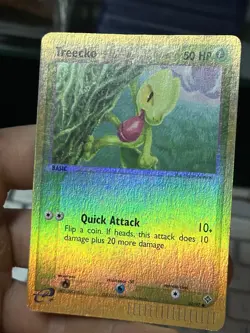 #2 Treecko 80/97 EX Dragon 2003 Reverse Holo Vintage E-Reader Pokemon Card - Image 5