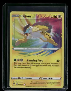Raikou 050/185 Amazing Rare Vivid Voltage Pokemon Card NM/M - Image 1