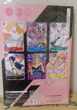 ONE PIECE Card Game Japanese Premium Collection Girls Edition Set of 6 Sealed - Image 2