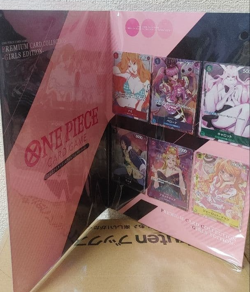 ONE PIECE Card Game Japanese Premium Collection Girls Edition Set of 6 Sealed - Image 3
