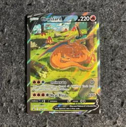 Pokemon Charizard V SWSH260 Sword & Shield Promo Holo Basic Card 220 HP - Image 1