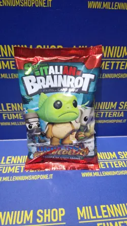 Skifidol Italian Brainrot Trading Card Game Pack 12 Portachiavi 12 Card Promo - Image 4