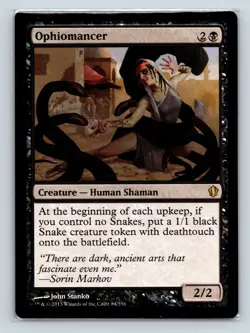 MTG Ophiomancer R Commander 2013 C13 84 NM - Image 1
