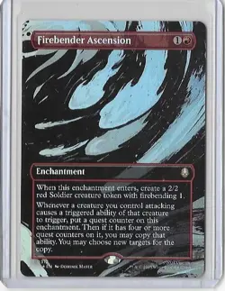 2025 MTG AVATAR: THE LAST AIRBENDER (FOIL) FIREBENDER ASCENSION 0312 #2 - Image 1