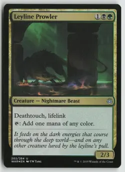 Leyline Prowler Lightly Played Foil 202 War of the Spark Magic: The Gathering - Image 1