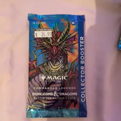 Battle for Baldur's Gate MTG Collector Booster (1) Unweighed from a Collector - Image 1