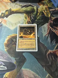 Karplusan Forest MTG 5th Edition Vintage Magic Pain Land - Image 1