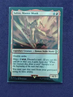 Sabin, Master Monk Surge Foil - FIC 0057 NM - MTG Magic - Image 1