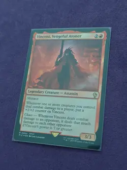 Vincent, Vengeful Atoner Surge Foil - FIC 0064 NM - MTG Magic - Image 2