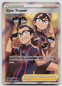Gym Trainer 191/195 Silver Tempest Pokemon NM - Image 1