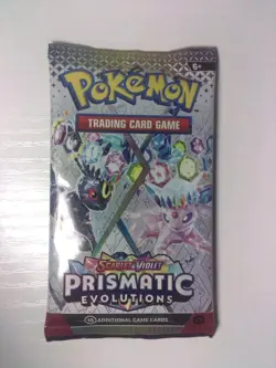 Pokemon Prismatic Evolutions 10 Card Booster Pack Sealed Scarlet & Violet - Image 1
