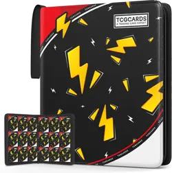 Trading Card Binder 9 Pocket，Card Binder 900 Pockets Card Book Holder Cards wi - Image 1