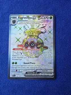 Forretress ex 230/193 Paldea Evolved (PAL) NM Full Art Pokemon Card - Image 1