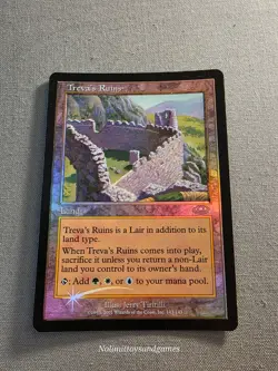 MTG Foil Planeshift Treva's Ruins #143 Magic The Gathering Uncommon - Image 1