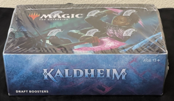 MTG Magic the Gathering-Kaldheim-SEALED Booster Box-English-NEW-DAMAGE - Image 1