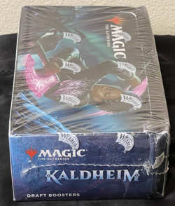 MTG Magic the Gathering-Kaldheim-SEALED Booster Box-English-NEW-DAMAGE - Image 4